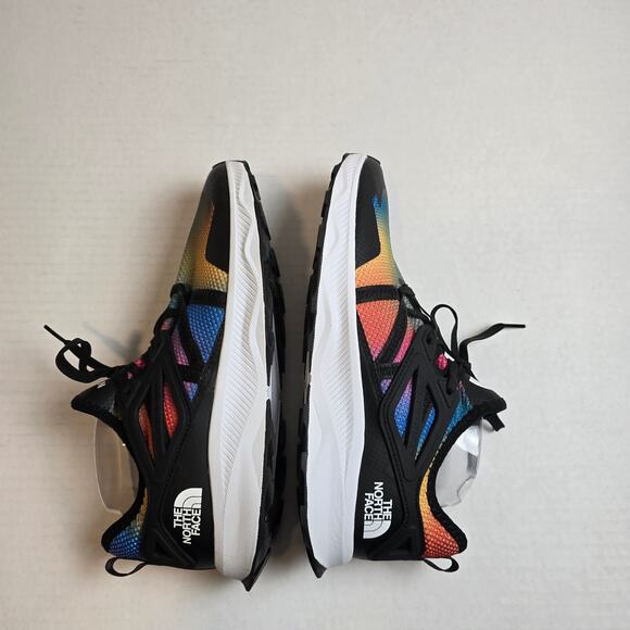 The North Face Oxeye Super Sonic Blue Gradient Sz 11 Pride Rainbow Hiking Trail - Picture 5 of 6